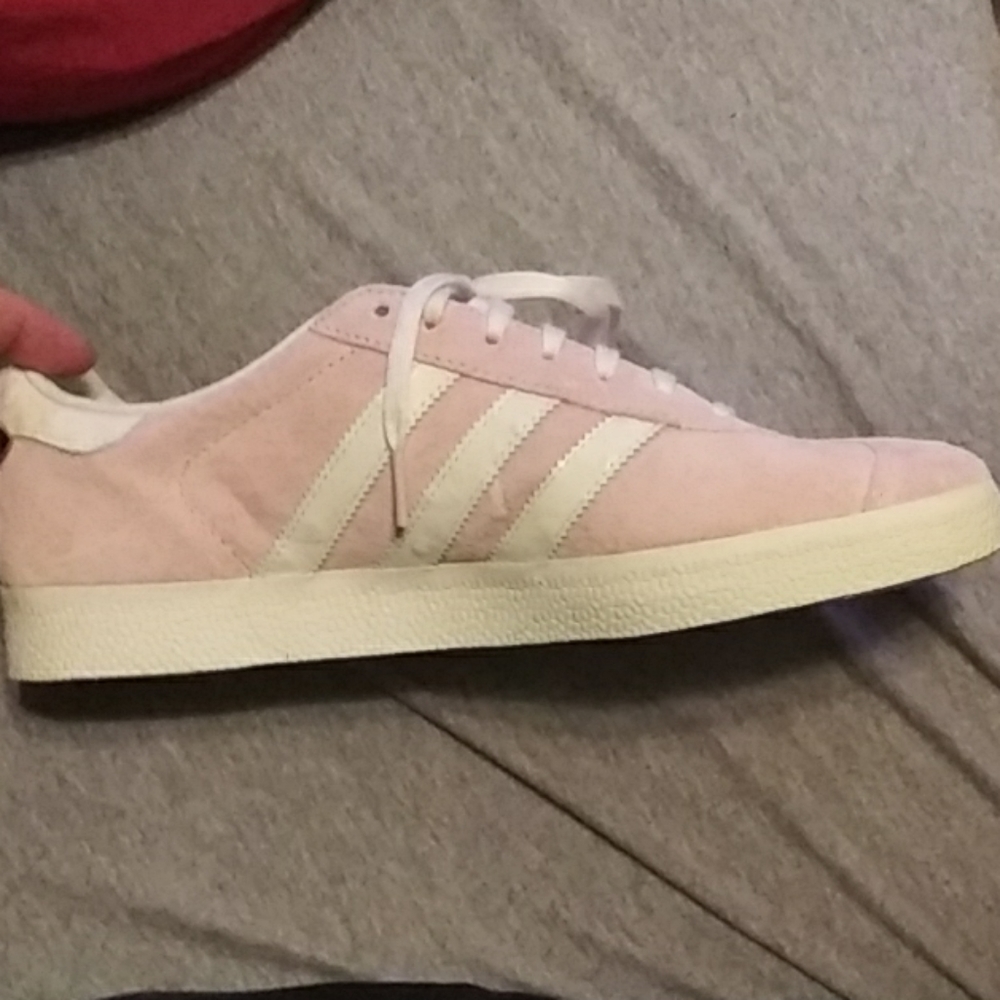 Pink Adidas shoes